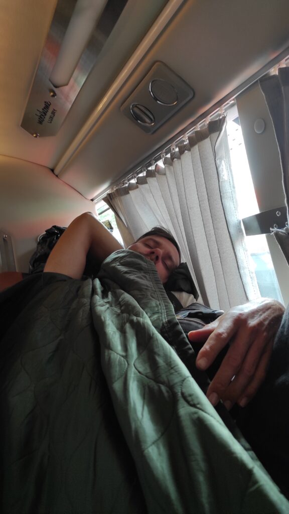 vietnam noční autobus