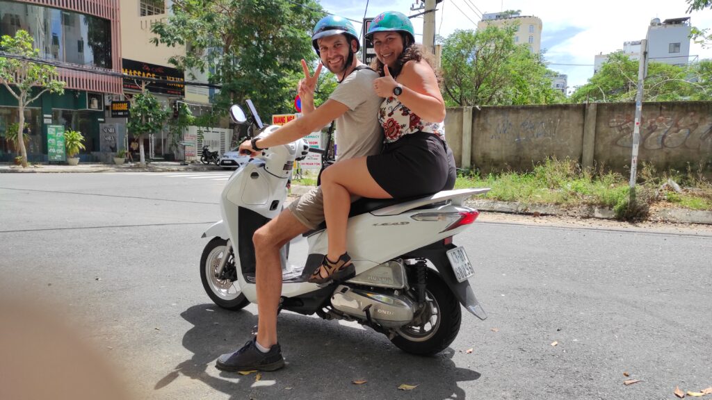 Pronájem motorky Vietnam